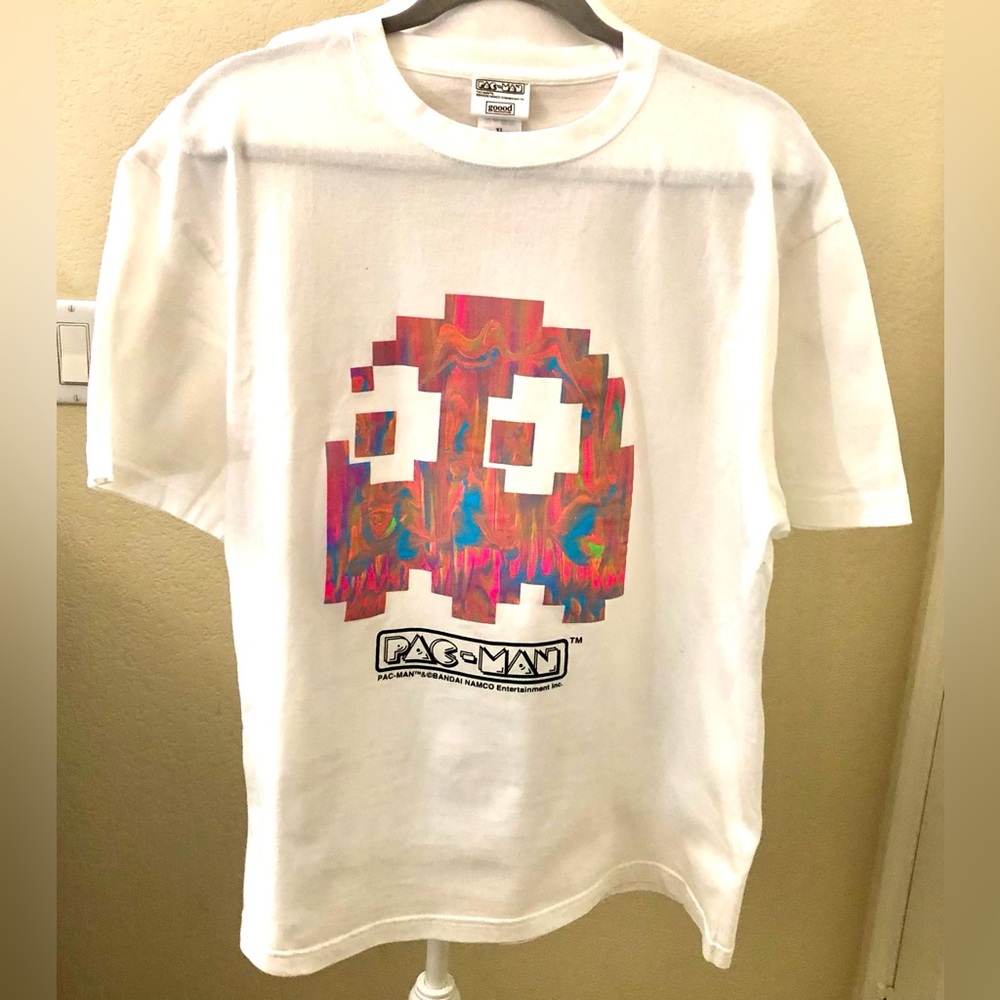 Pac-Man White Short Sleeve Tee